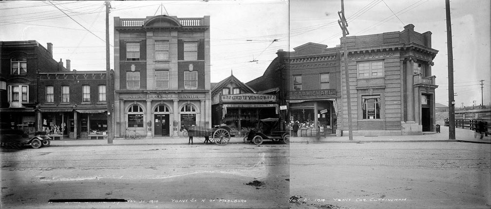West side Yonge